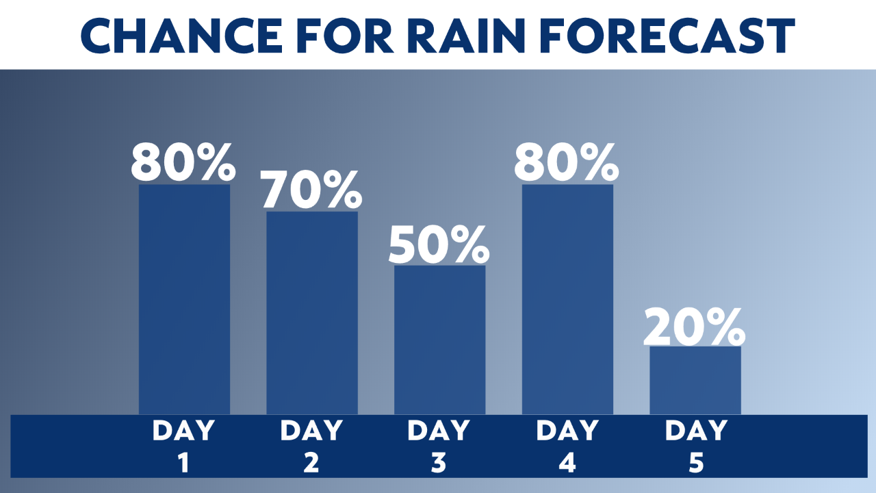 What Is 20 Percent Chance Of Rain Mean